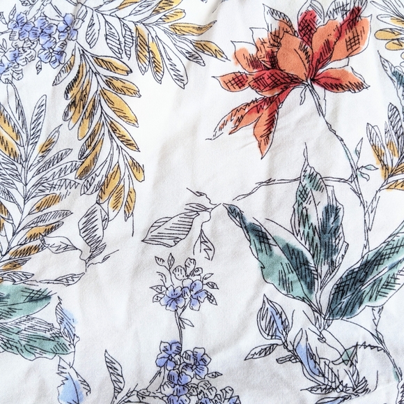 All In Favor Retro Floral Button up Midi Dress - Picture 2 of 7